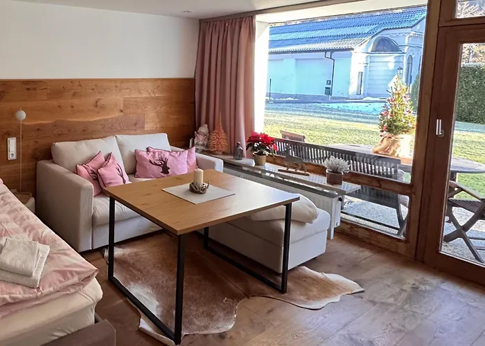 Studio Lofer Mit Garten Und Schwimmbad